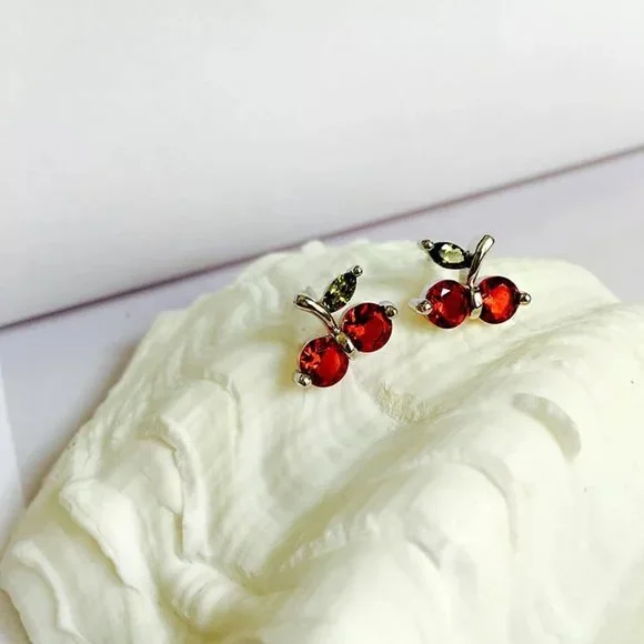 1.5ct. t.w. Ruby Stud Earrings in 14k Gold over Sterling Silver - Picture 4 of 8